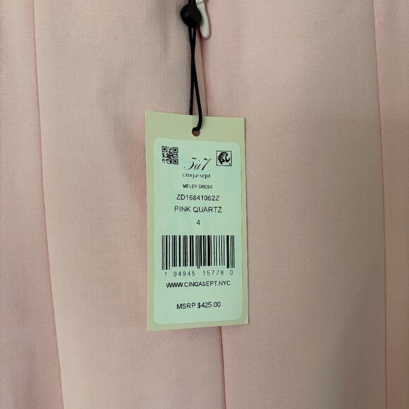 Cinq a Sept Melby Twist Pink Dress - Picture 4 of 4